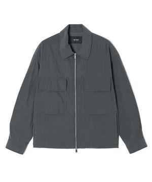 남성 투포켓 밑단 스트링 경량 점퍼 (DK-GREY) (HC4UJ41)