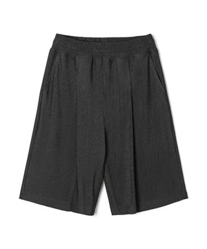 남성 풀밴딩 골지 쇼츠 (BLACK) (HC4SP10)