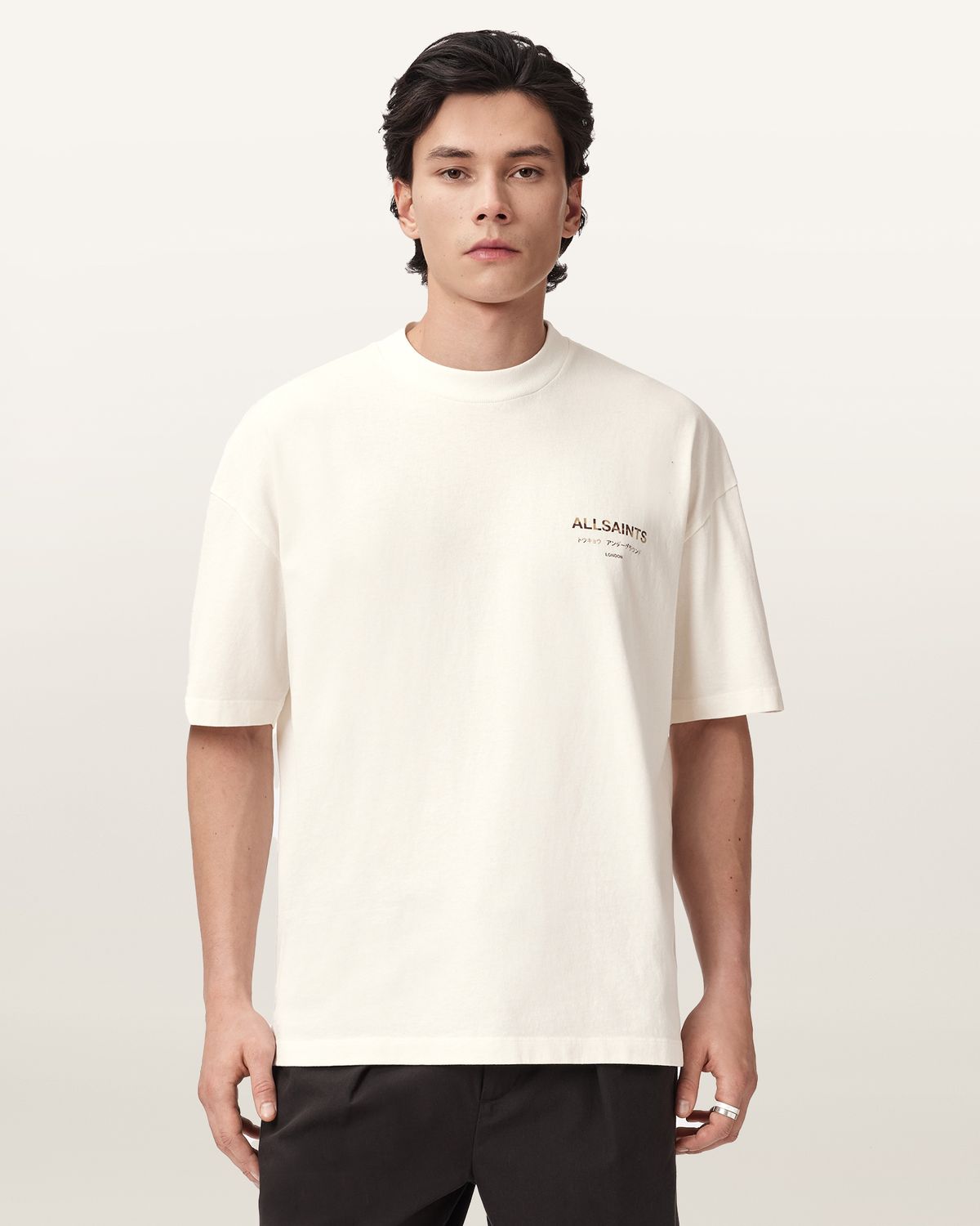 올세인츠(ALLSAINTS) 언더그라운드 크루 티셔츠 M071PB-10391