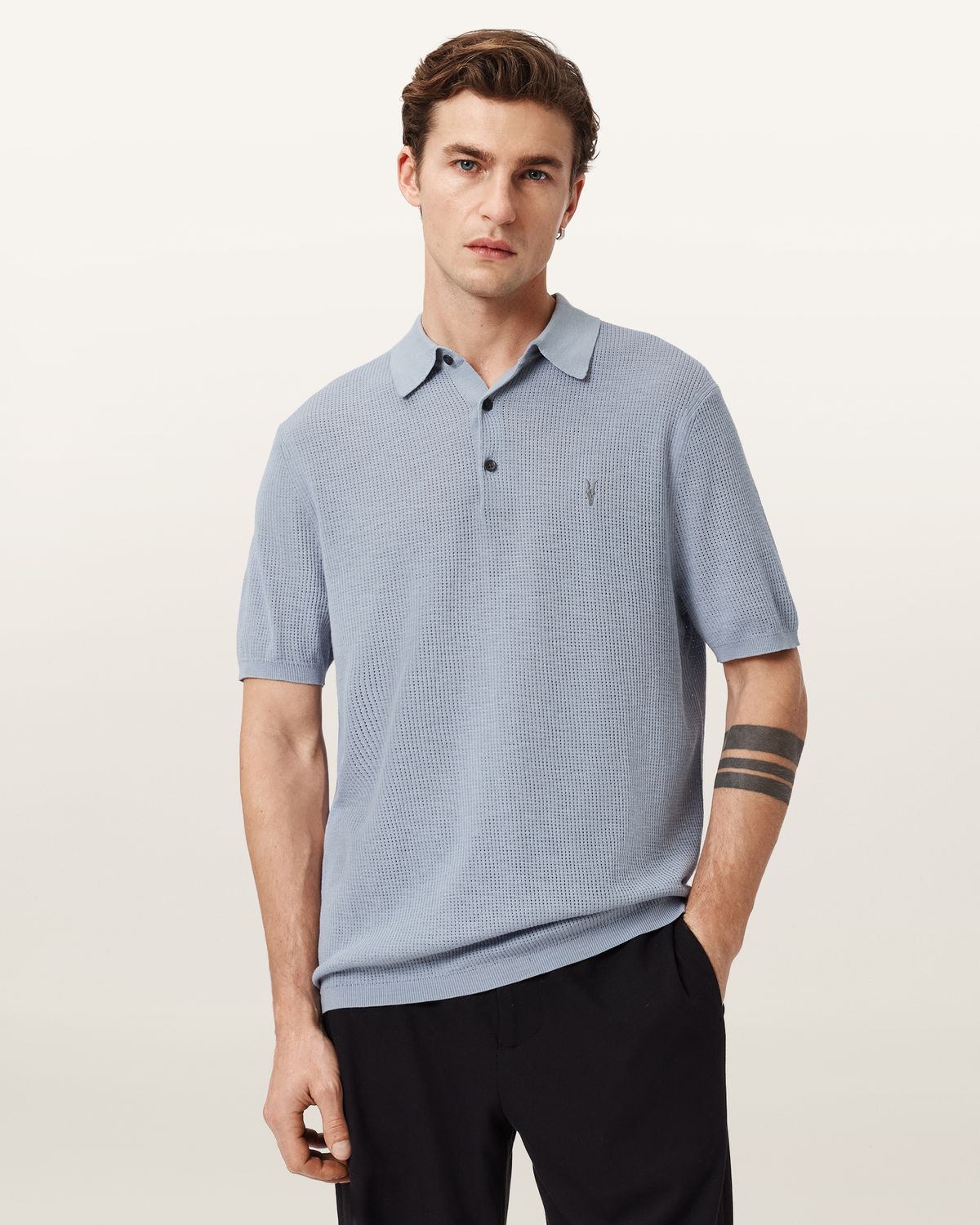 올세인츠(ALLSAINTS) 오브리 숏슬리브 폴로 M020KA-10264