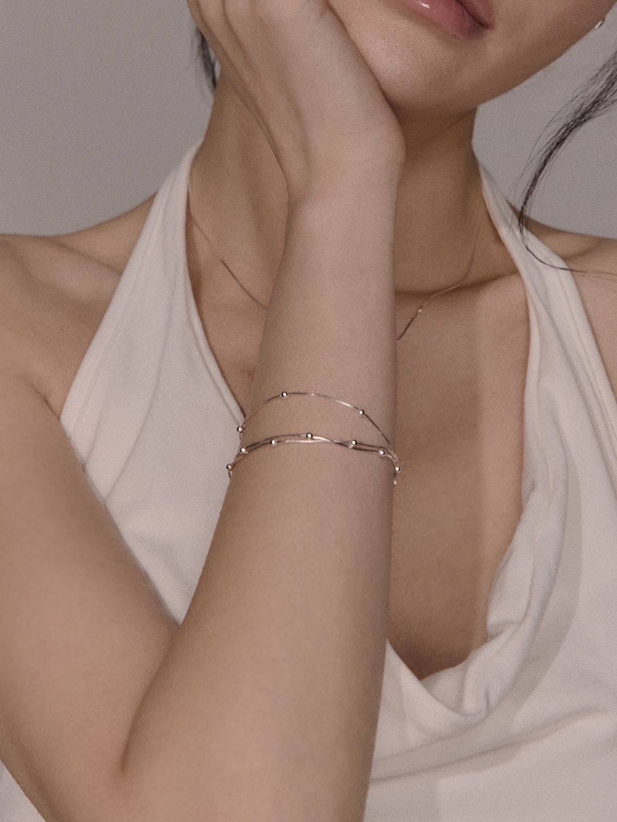 이너프(ENUFF) (silver 925) Blooming bracelet