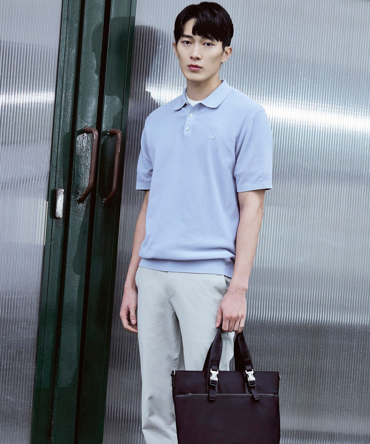 라코스테(LACOSTE) 남성 라코스테 클래식 토트백 NH5341I56G 000