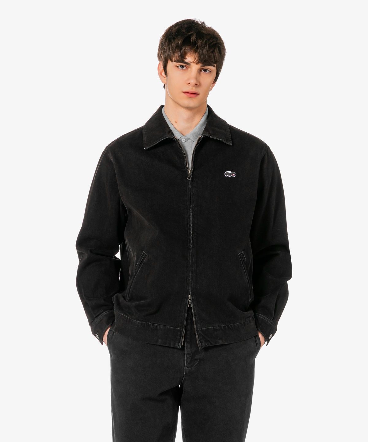 라코스테(LACOSTE) 남성 JP 데님 집업 자켓 BH9438-56G 031