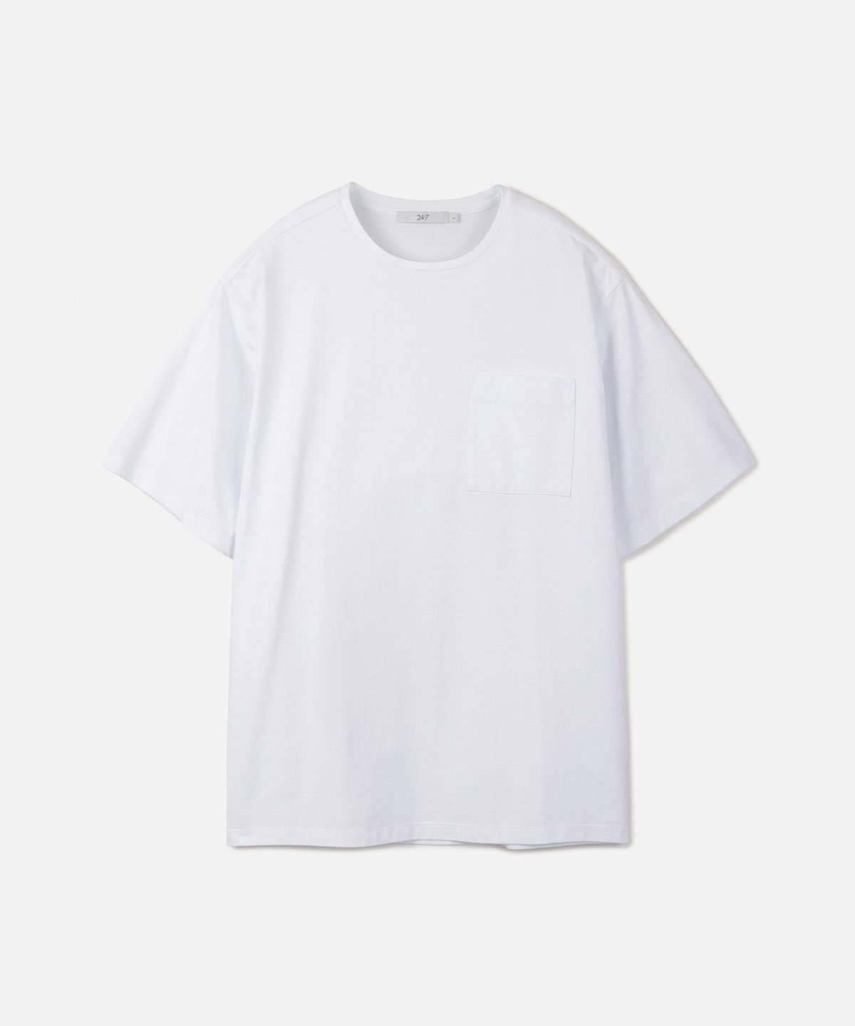 247시리즈(247SERIES) SORONA® 30수 포켓 티셔츠 WHITE
