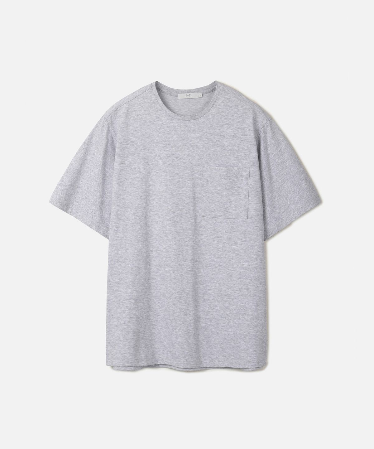 247시리즈(247SERIES) SORONA® 30수 포켓 티셔츠 MELANGE GERY