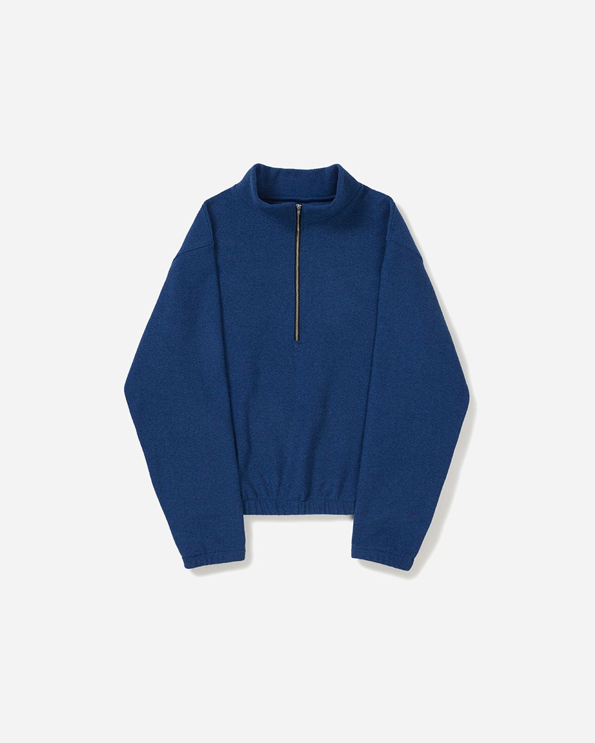 사일런트실러블(SILENTSYLLABLE) Field mid zip pullover / Ink Blue