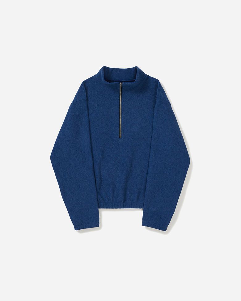 Field mid zip pullover / Ink Blue