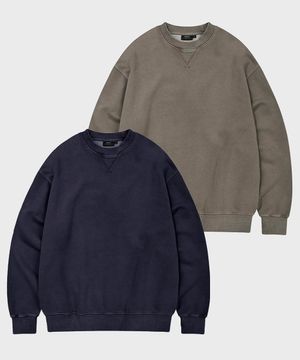 [2PACK] PIGMENT CLASSIC CREWNECK (4color)
