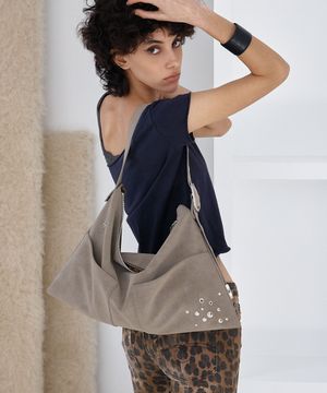 RORA HOBO BAG [Khaki Beige]