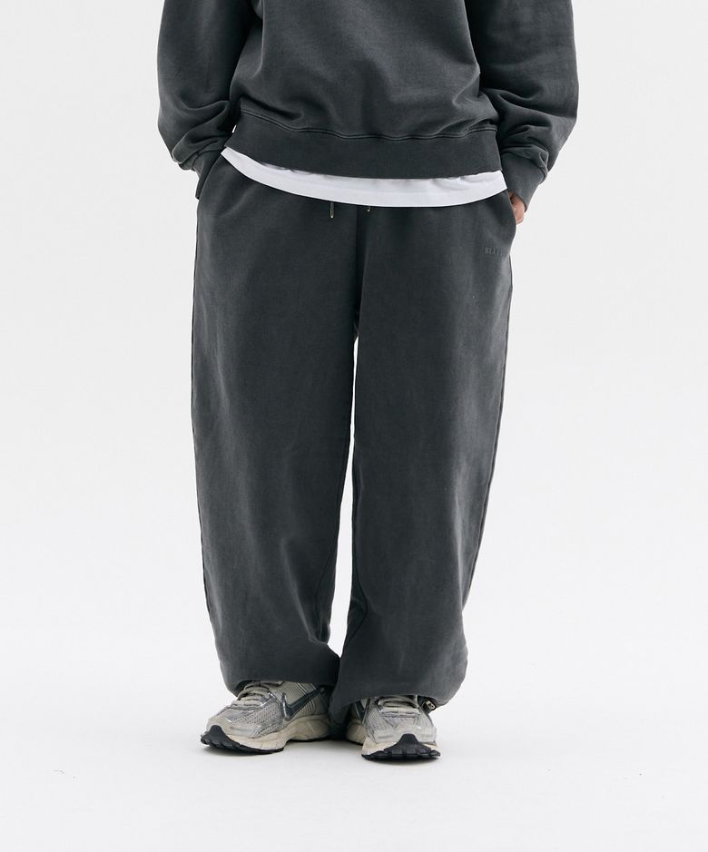 SCOTCH SOLID LOGO PIGMENT SWEATPANTS