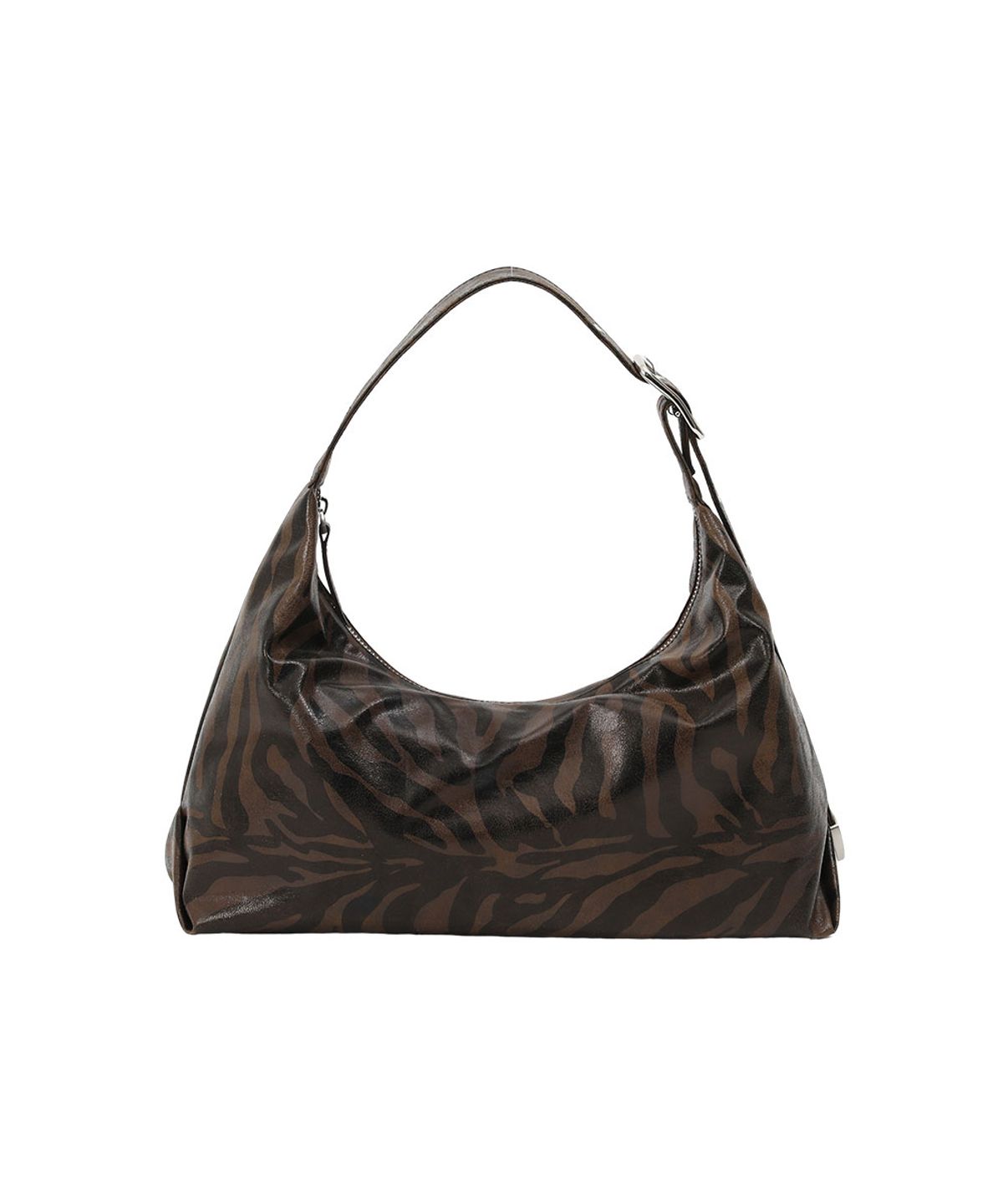 샌드뮤지엄(SAND MUSEUM) CACTUS HOBO BAG MINI [Zebra Brown]