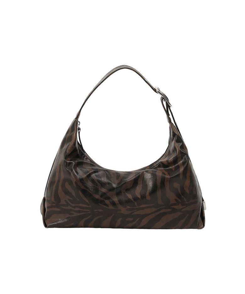 CACTUS HOBO BAG MINI [Zebra Brown]