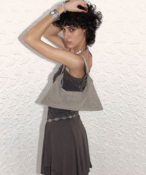 RORA HOBO BAG MINI [Khaki Beige]