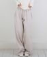 Bell Strap Sweat Pants, Sand Beige