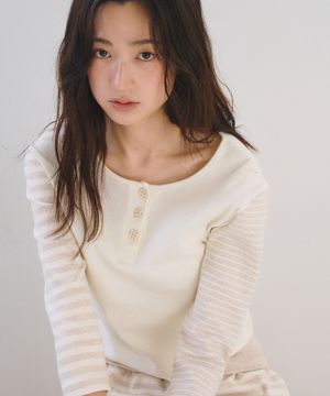 Pipi Cotton T-shirt, Oatmeal