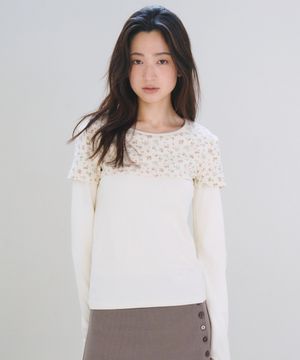 Mellow Bolero Longsleeve, Cream