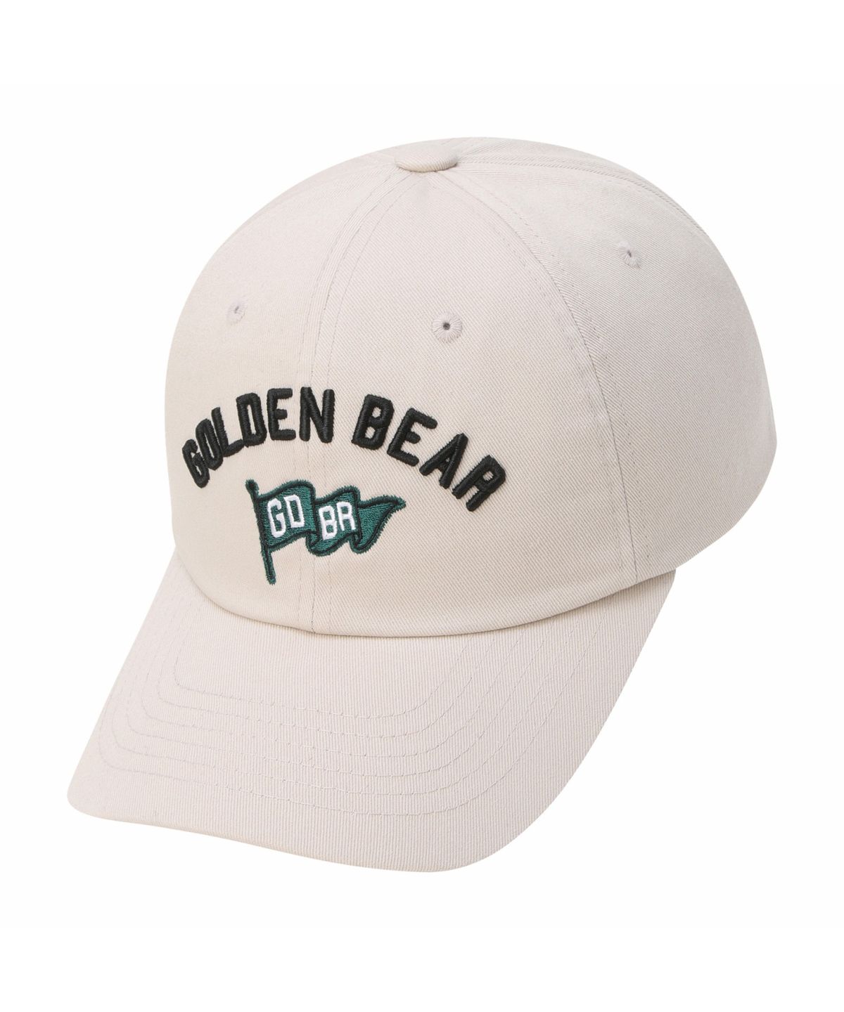 골든베어(GOLDEN BEAR) (U) Essential Flag Logo Ball Cap G6RAX26201BEX