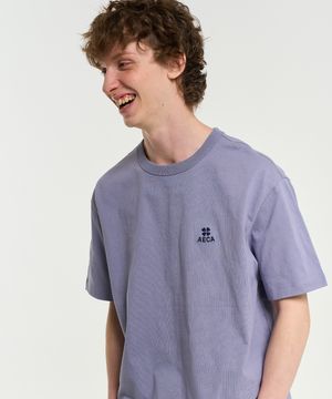 EVERYDAY AECA CLOVER HALF SLEEVE TEE-PURPLE