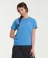 (Woman) EVERYDAY AECA CLOVER HALF SLEEVE TEE-BLUE