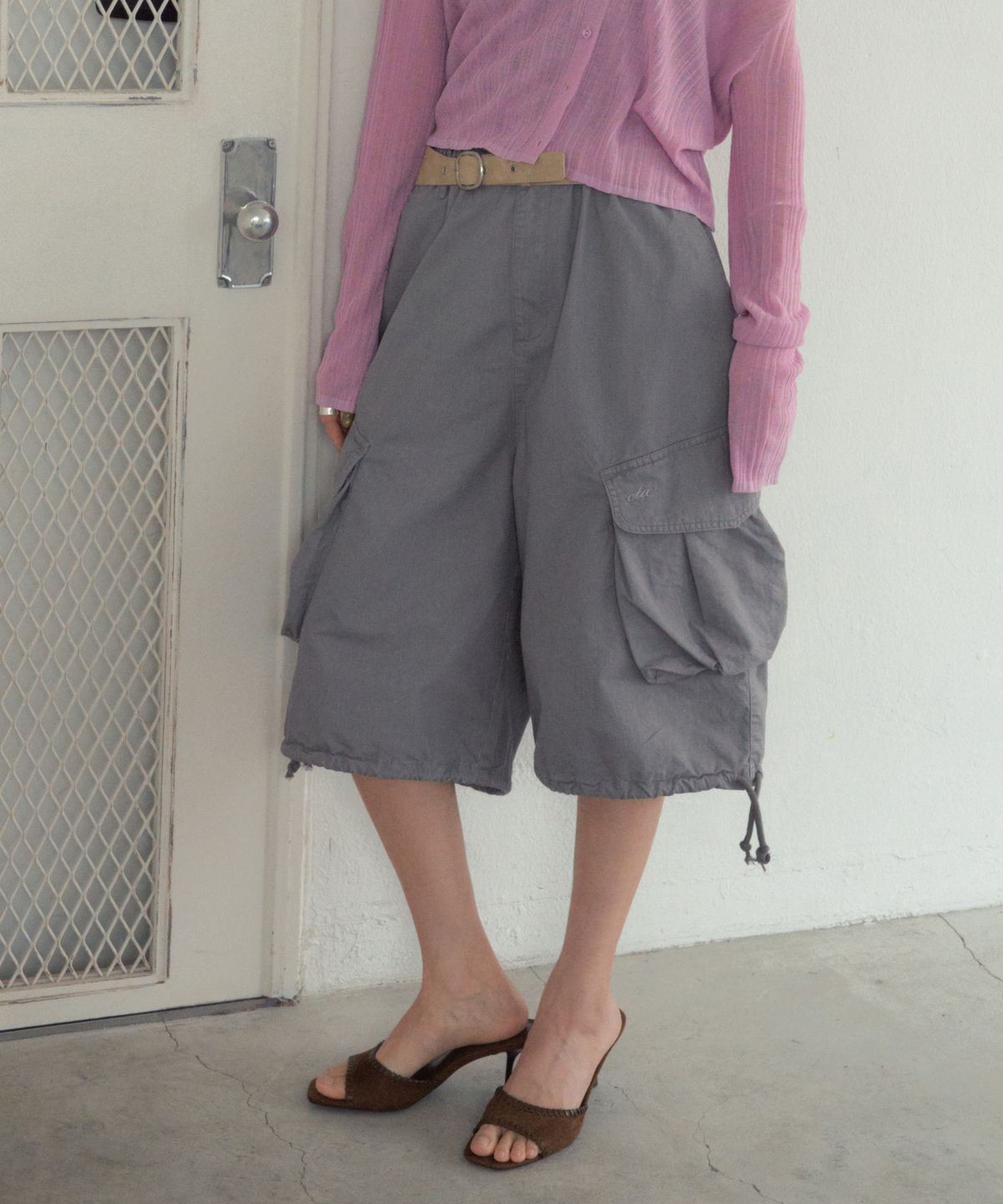씨타(CITTA) Urban Utility Cargo Bermuda_CTB564(Grey)