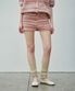 Pastel Stripe Knit Shorts_CTB567(Pink)