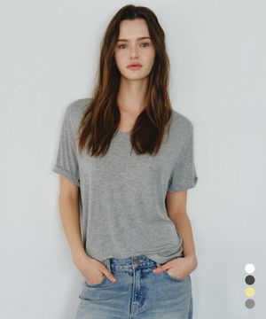 Daily Soft Touch Vneck Tee_CTT3010(4color)