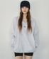 Signature Logo Anorak Sweatshirt_CTT3011(White Melange)