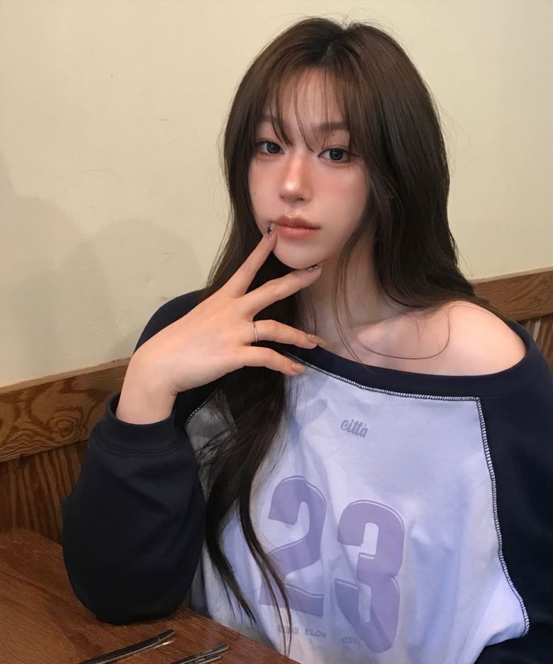 Number 23 Raglan Off-Shoulder T-Shirt_CTT3002(4color)