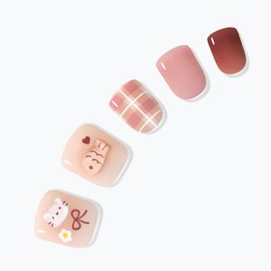 데싱디바 매직프레스 타이니 캣 (숏 스퀘어) 네일팁