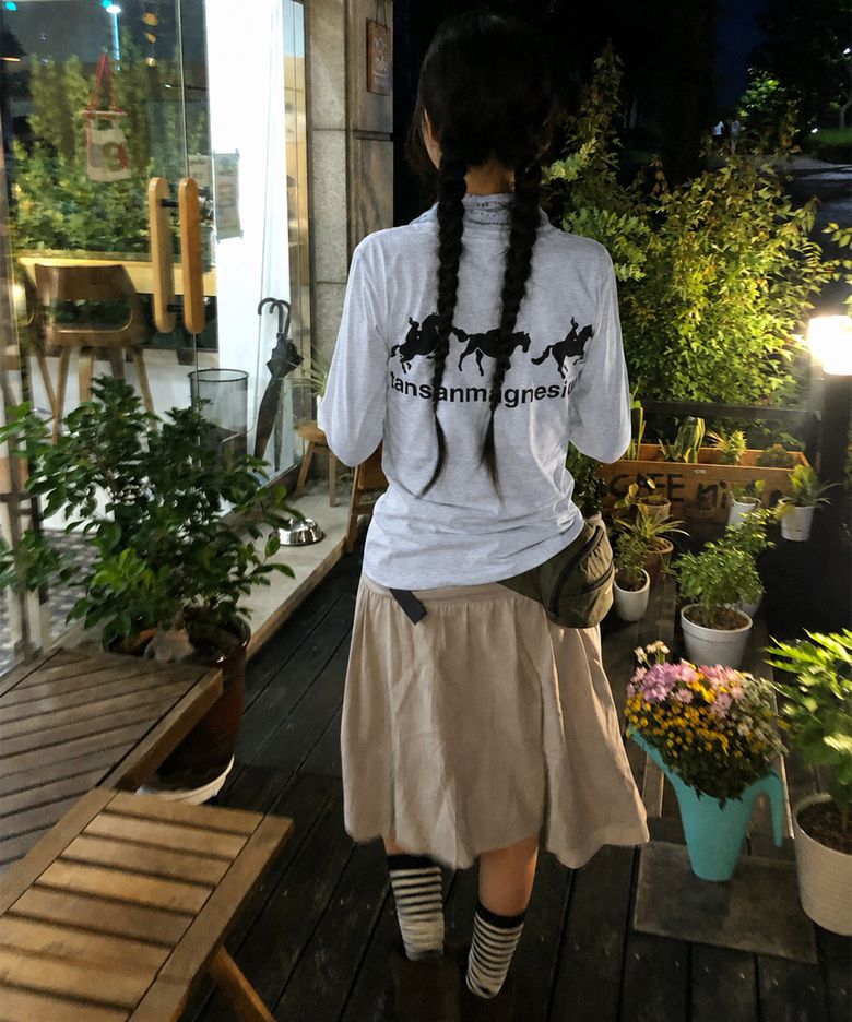 홀스 래빗 롱슬리브 (스카이블루)