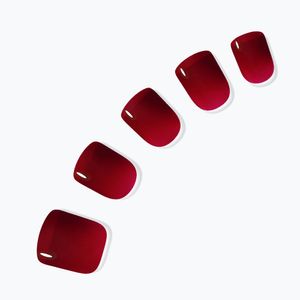 데싱디바 매직프레스 버건디 (숏 스퀘어) 네일팁