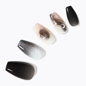 데싱디바 매직프레스 드리미 블랙 (코핀) 네일팁