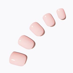 데싱디바 매직프레스 딸기 크림 (숏 스퀘어) 네일팁