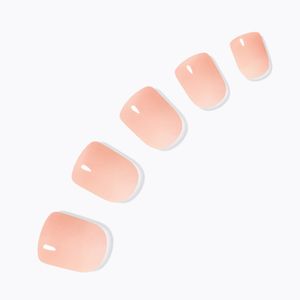 데싱디바 매직프레스 누디스 (숏 스퀘어) 네일팁