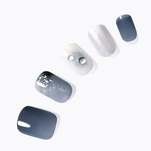 데싱디바 매직프레스 윈터 나이트 (레귤러 라운드) 네일팁