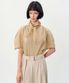 Yuno Tie blouse _ Beige