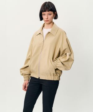 Safe blouson jumper  _ Beige
