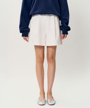 Roa cotton short pants _ Ivory