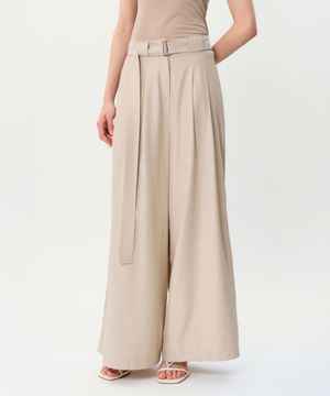 Koie Wide pnats _ Beige