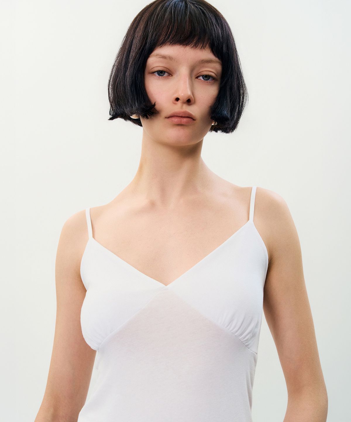 메이버유(MAYVERU) say sleeveless t-shirt _ Ivory