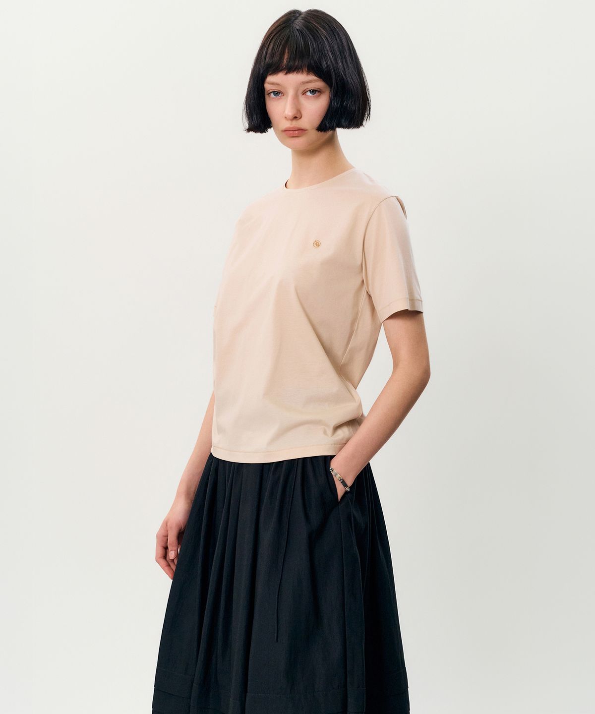 메이버유(MAYVERU) Dudi T-shirt _ Beige