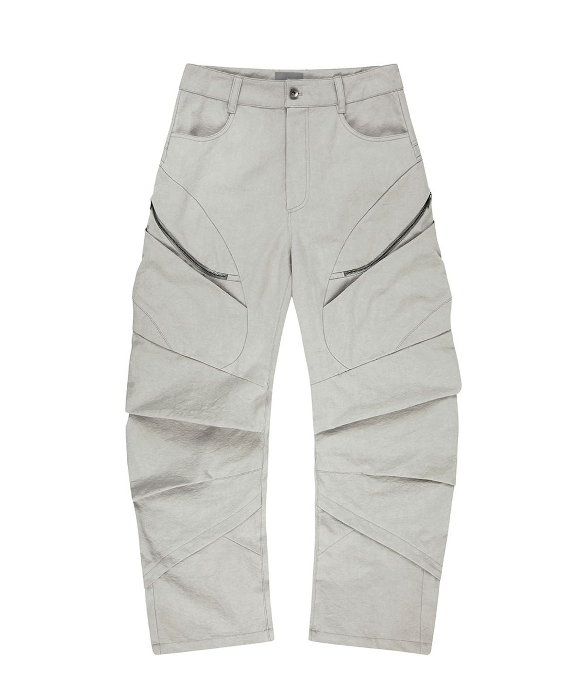 디프런티스(DIFFERENTIS) Curved Drape Pants (SD)