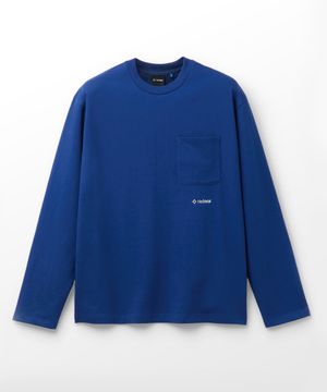 포켓 긴팔티셔츠_Blue
