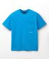 포켓 반팔티셔츠_Cyan Blue
