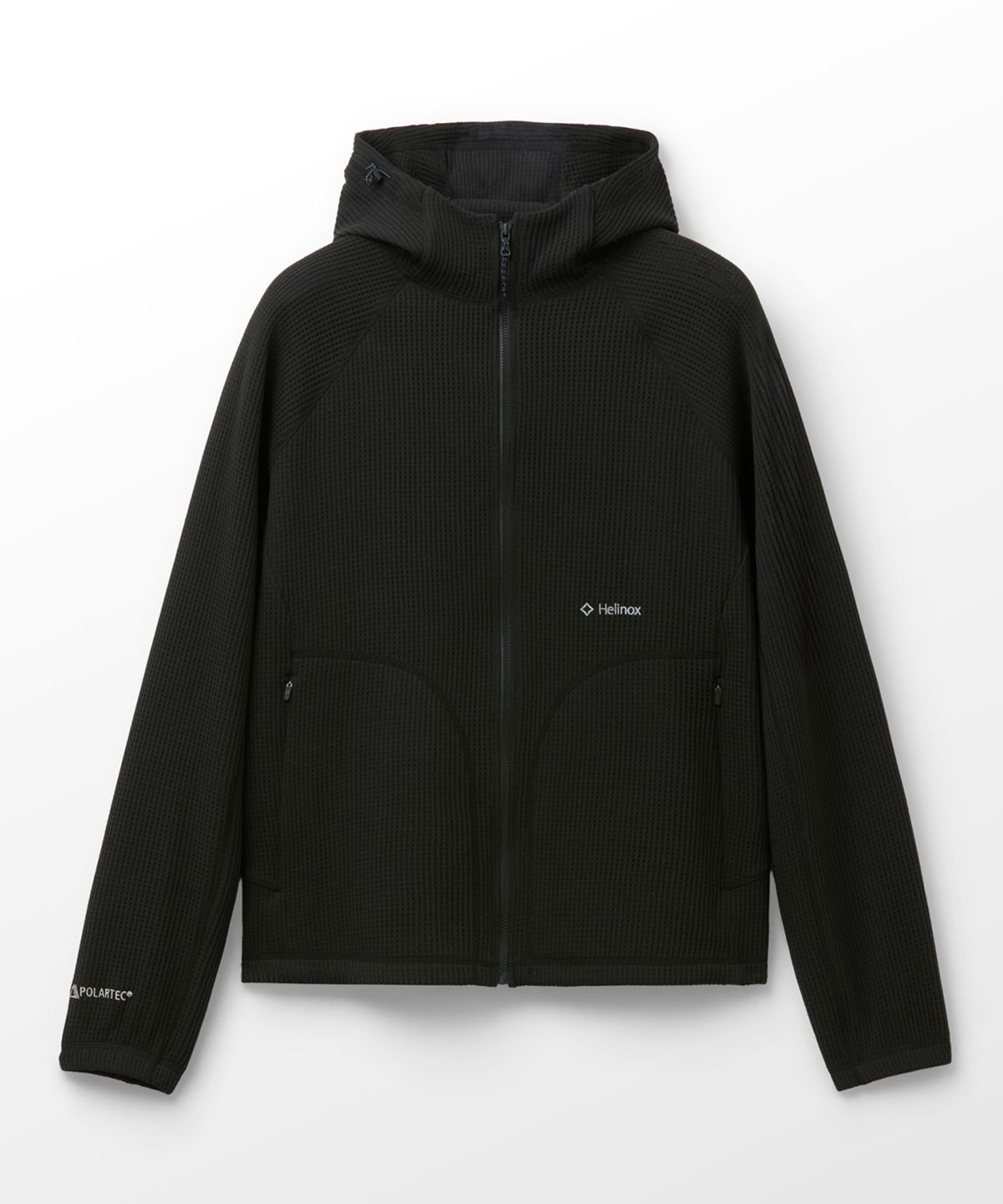 헬리녹스 웨어(HELINOX WEAR) 폴라텍 파워드라이 후드 집업_Black