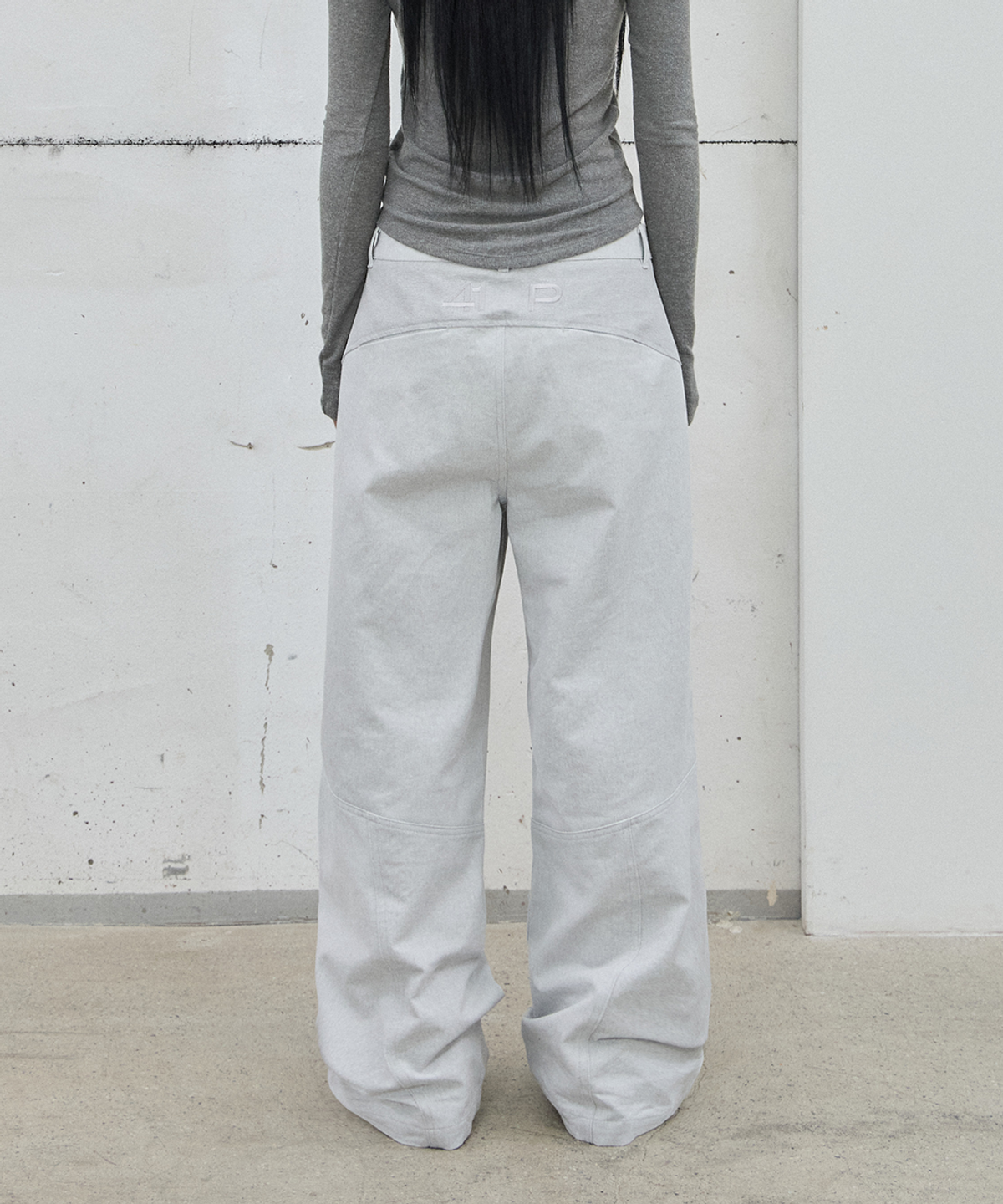 사일프레이(41PRAY) Multi-Panel Pants / Light Grey