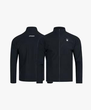 공용 트리코트 트랙탑 SOLPCNFT205UBLK