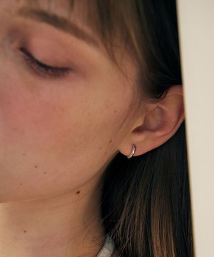 트위후프 원터치 이어링 / STJ-EB1758WG