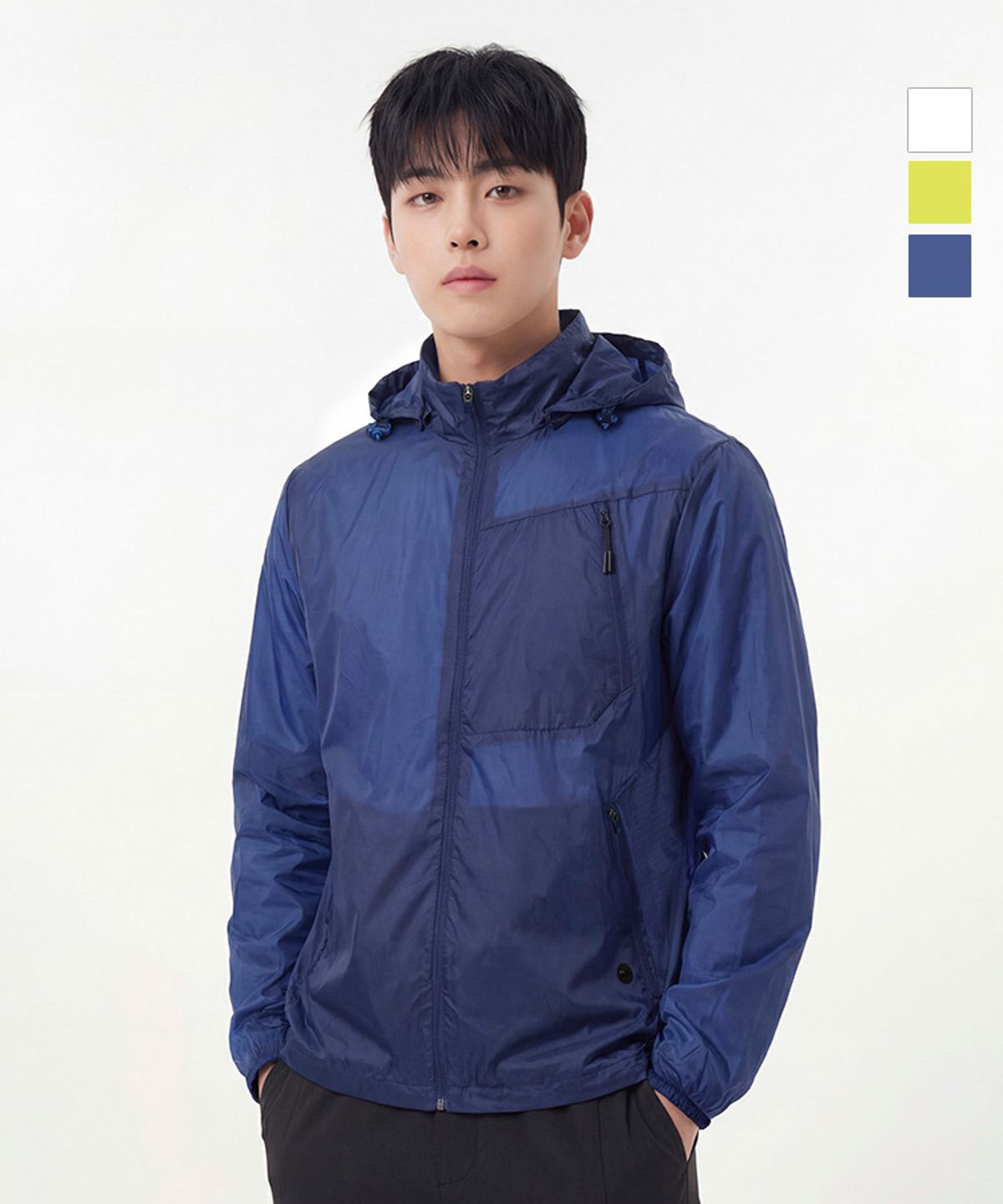 웨스트우드(WESTWOOD) 남성 에어핏 초경량 바람막이_WO1MTJW227