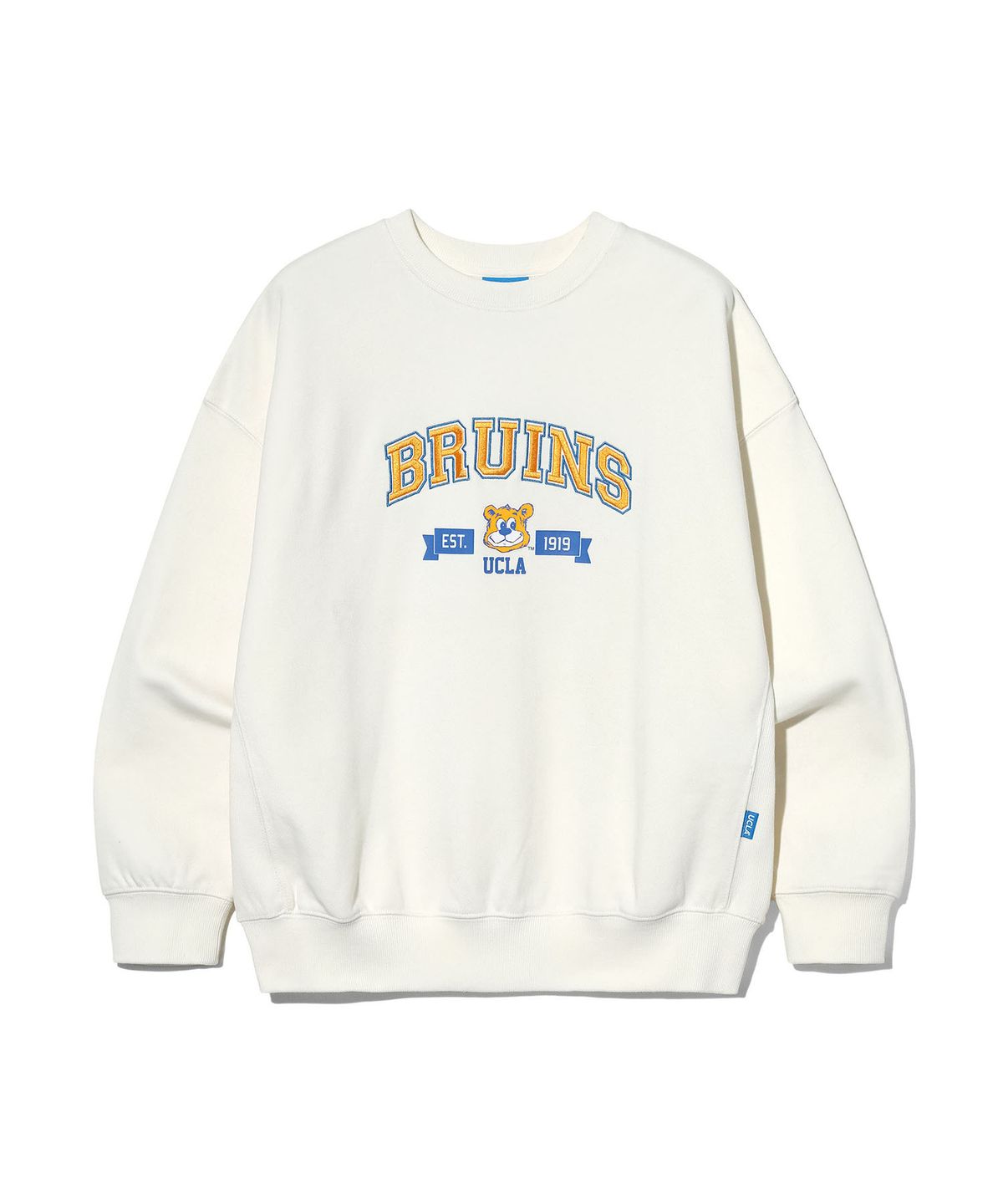 유씨엘에이(UCLA) 여성 UCLA 오버핏 스웻셔츠[IVORY](UC2LTK3)